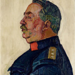 Ferdinand Hodler (1853-1918) - Portrait du général Ulrich Wille, 1915