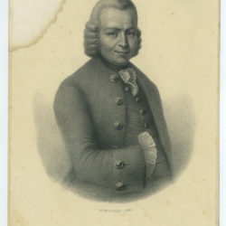 Lithographie Daniel JeanRichard